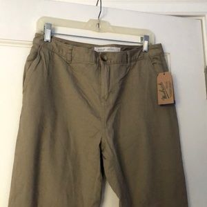 Khaki woolrich pants